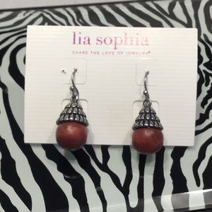 5/$25 NWT Lia Sophia brown &silver